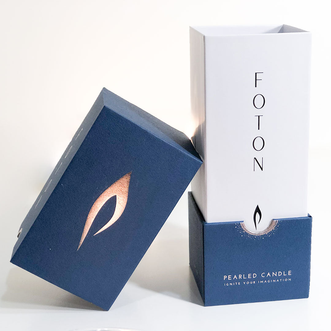 Foton® Pearled Candle
