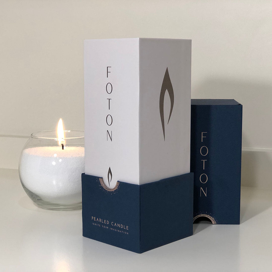Foton® Pearled Candle