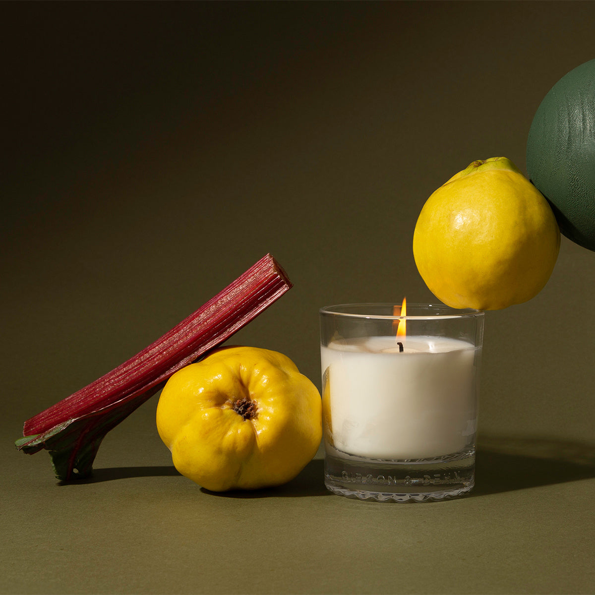 RHUBARB & QUINCE | Single Wick Candle